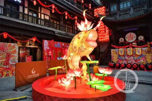 璀璨灯影映老街 彩灯团队打造《长安十二时辰》与《妖猫传》主题灯会